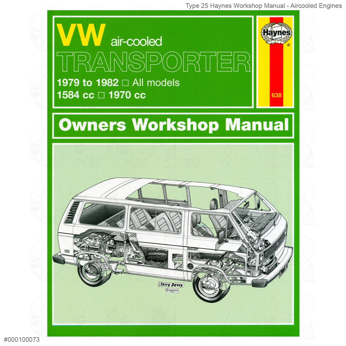 Type 25 Haynes Workshop Manual - Aircooled Engines - Cool Air VW